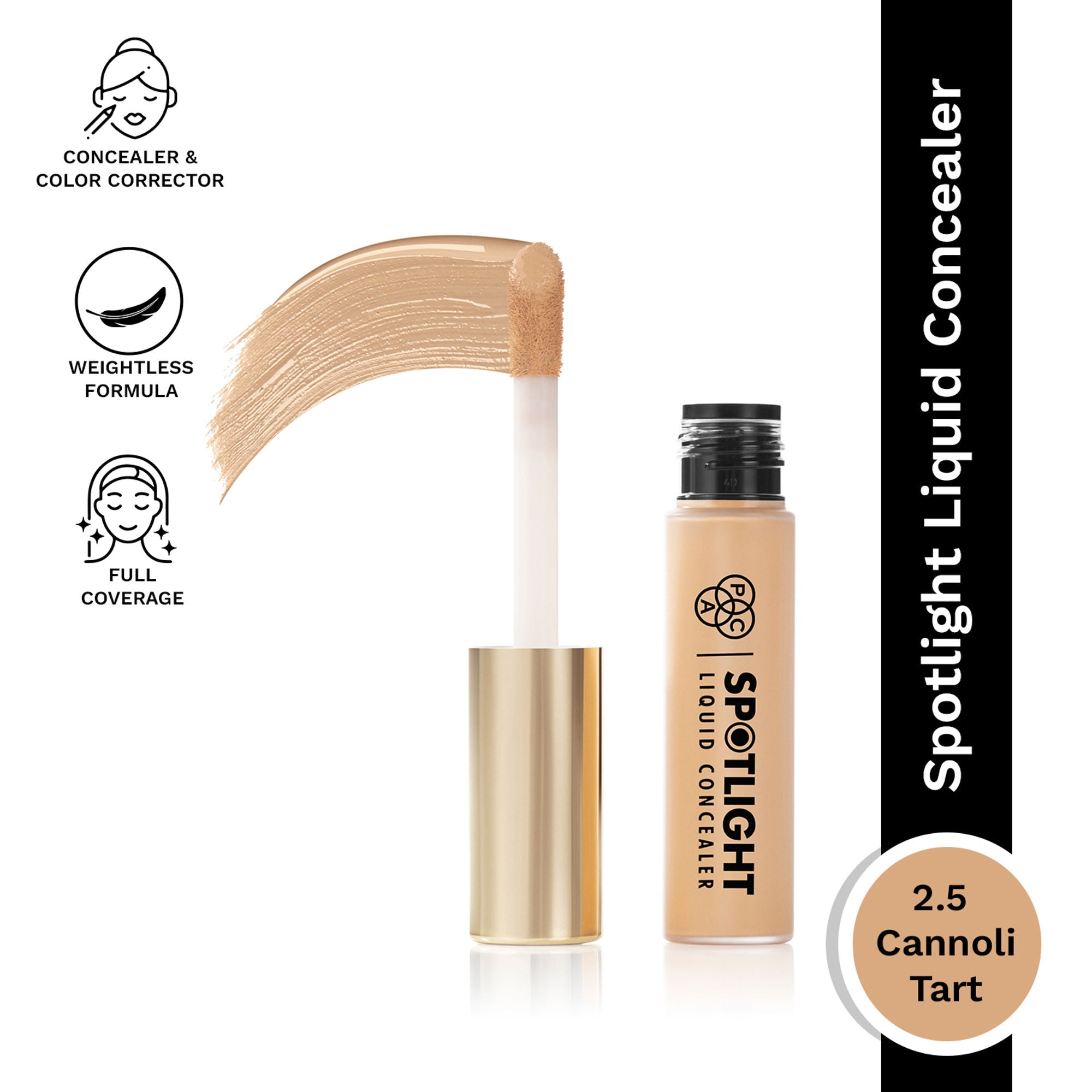 PAC Spotlight Liquid Concealer - 2.5 Cannoli Tart