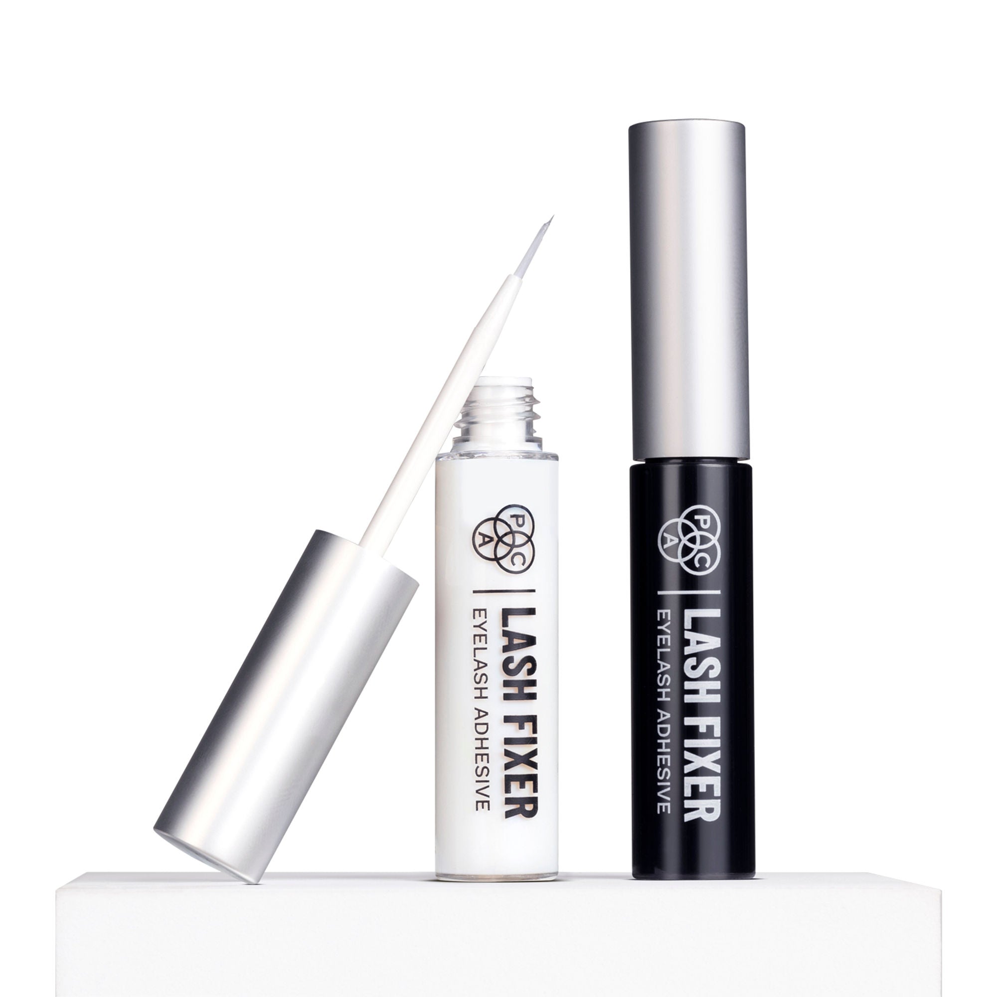 PAC Studio Lash Fixer Eyelash Adhesive Black - 24H Hold, Quick Drying, Waterproof, Ultra Thin Brush - Distacart