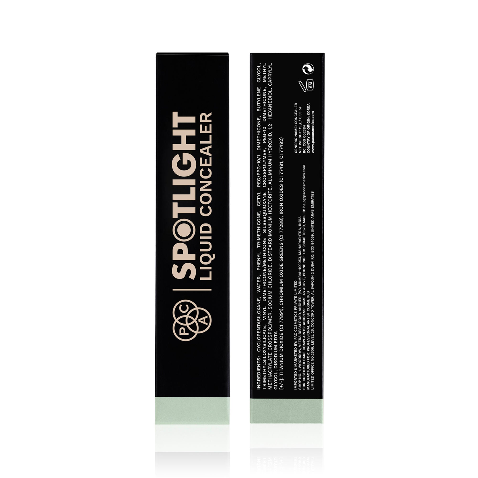 PAC Studio Spotlight Liquid Concealer - Mint Green - Distacart