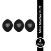 PAC Mini Master Puff (3 Pcs) - For Targeted Concealing, Finger Band Offers Controlled Application