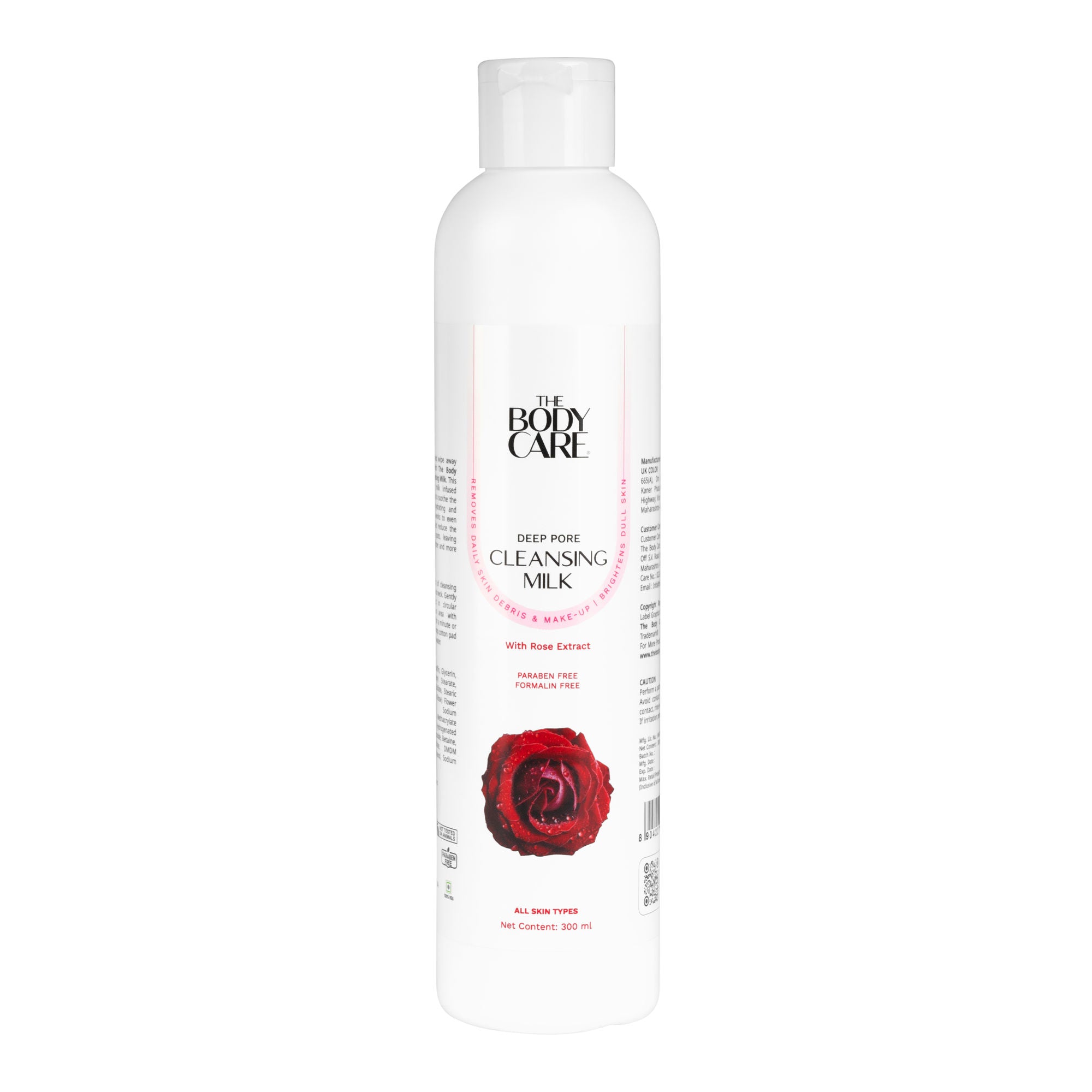 The Body Care Deep Rose Cleansing Milk