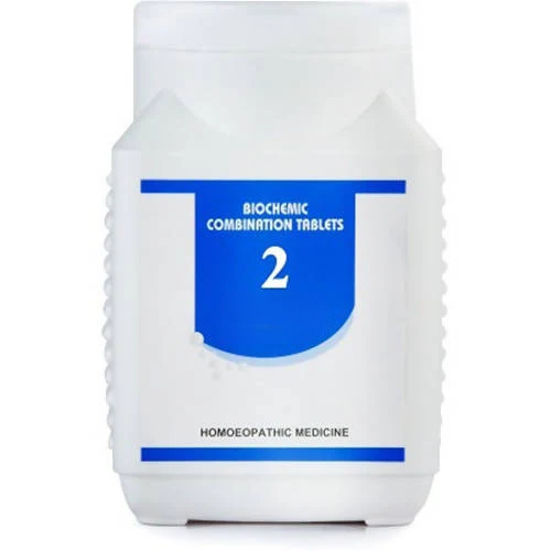 Bakson's Homeopathy Biochemic Combination 2 Tablets - Distacart