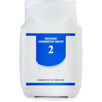 Bakson's Homeopathy Biochemic Combination 2 Tablets - Distacart