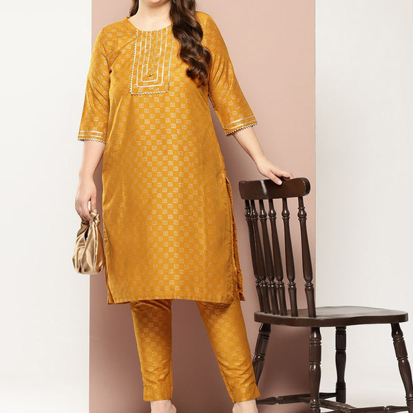 Sztori Plus Size Printed Gotta Patti Kurta - Distacart