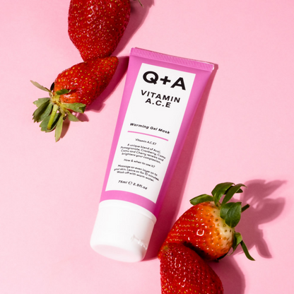 Q+A Vitamin A.C.E Warming Gel Mask - Distacart