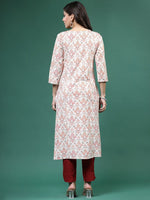 Thumbnail for Sangria Printed Straight Kurtas