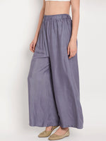 Thumbnail for TAG 7 Women Flared Regular Palazzos