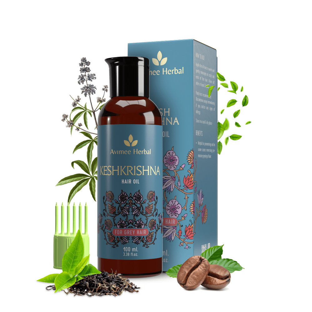 Avimee Herbal Keshkrishna Hair Oil - Distacart