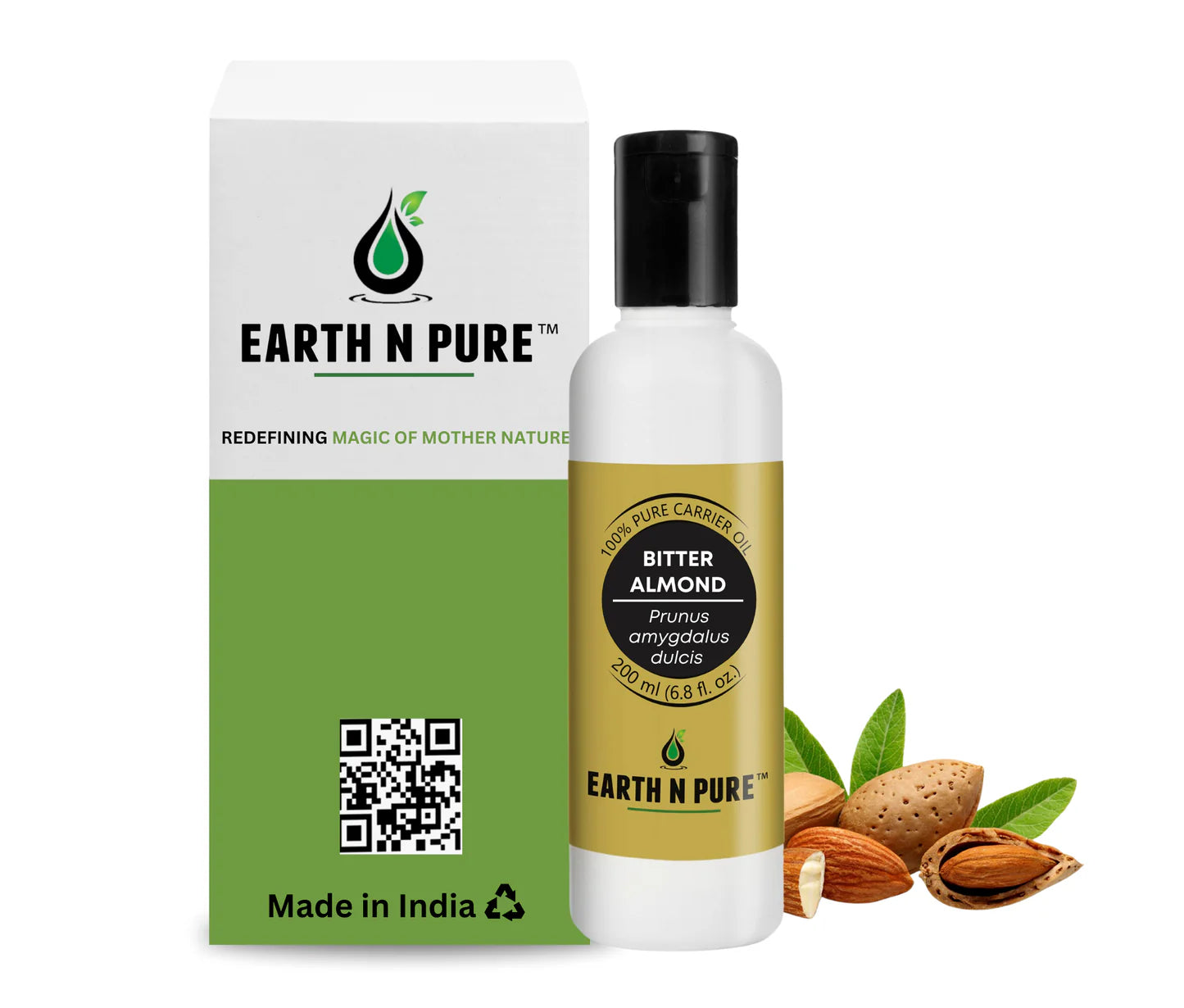 Earth N Pure Bitter Almond Oil - Distacart
