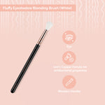 Thumbnail for Miss Claire M11 - Fluffy Eyeshadow Blending Brush (White) - Rose Gold