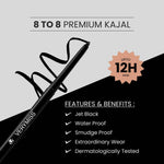 Thumbnail for VERYMISS Premium Kajal 8 To 8 - Black - Distacart