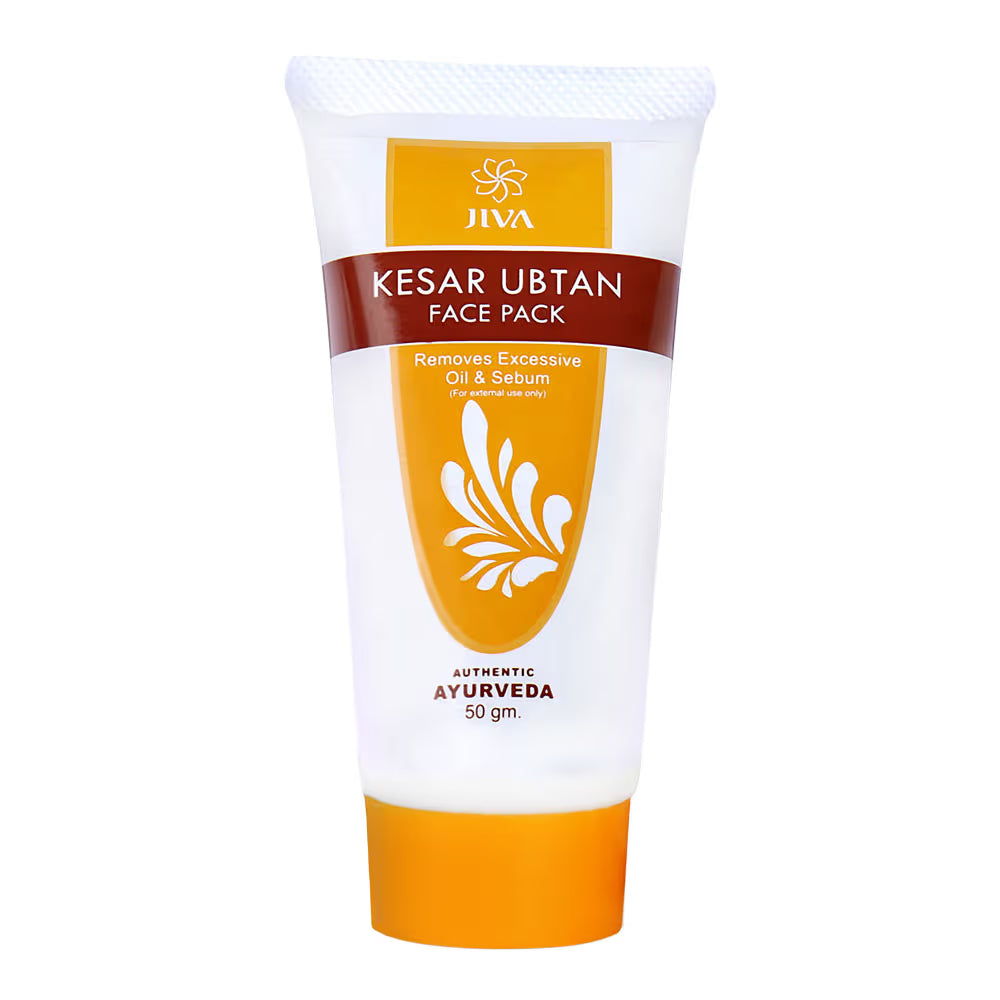 Jiva Ayurveda Kesar Ubtan Face Pack - Distacart