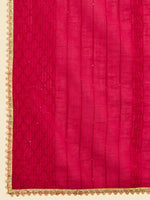 Thumbnail for Soch Ethnic Motifs Embroidered Mirror Work Kurta & Salwar With Dupatta - Distacart