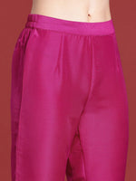 Thumbnail for Anouk Floral Printed A-Line Kurta With Trousers & With Dupatta - Distacart
