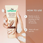 Thumbnail for mCaffeine Pore Clear Coffee Cookie Face Scrub for Blackheads & Tan Removal