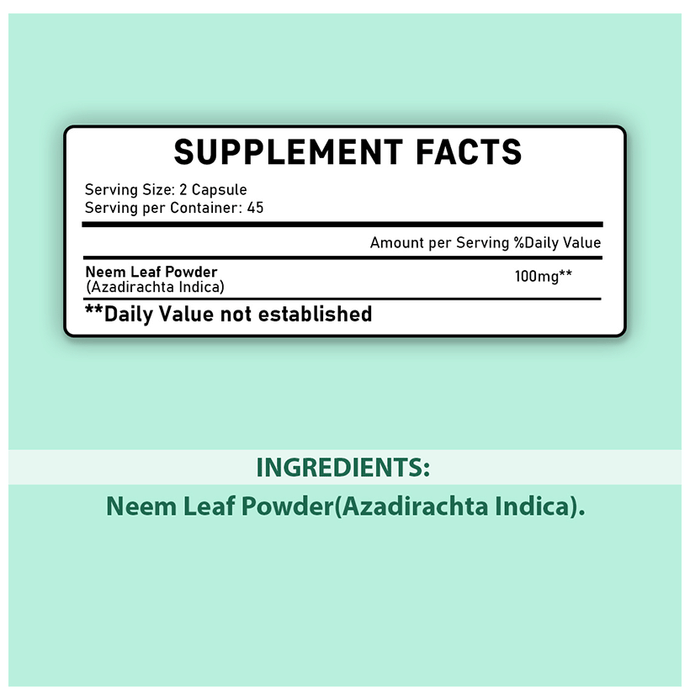 Minature Neem Tablet
