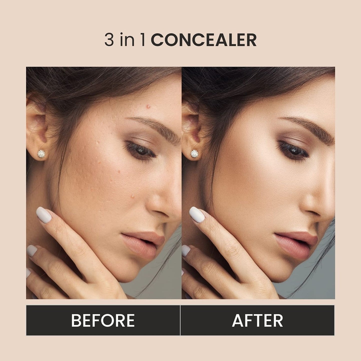 VERYMISS 3 In 1 Concealer - 01 Classic Ivory - Distacart