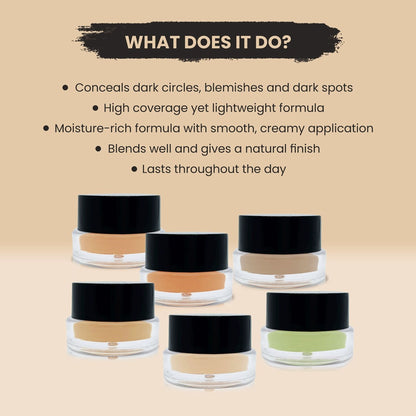 VERYMISS Cream Concealer - 120 Medium - Distacart