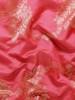 Thumbnail for Anouk Pink Woven Design Pure Silk Banarasi Saree - Distacart