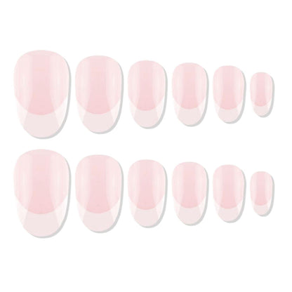 shills professional reusable press on nails french oval spn718