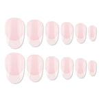 Thumbnail for shills professional reusable press on nails french oval spn718