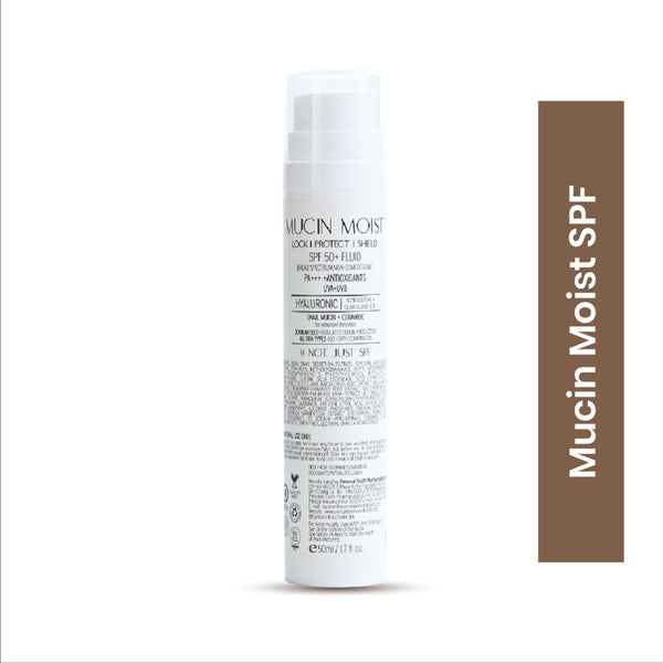 Personal Touch Mucin Moist Fluid Sunscreen SPF 50+ PA+++ UVA/UVB To Minimizes Pores