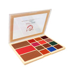 Thumbnail for Matt Look 15 In 1 Baked Highlighter & Eyeshadow Matte Palette Face Makeup - Matte 01 - Distacart