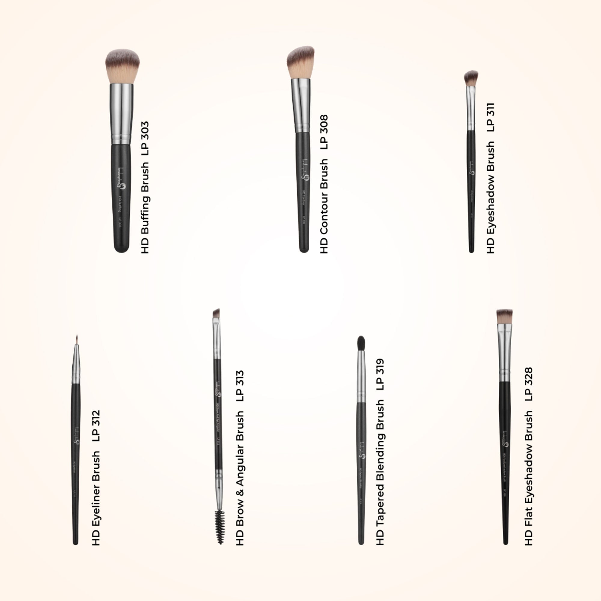 London Prime HD Premium Brush Set   07 Pcs