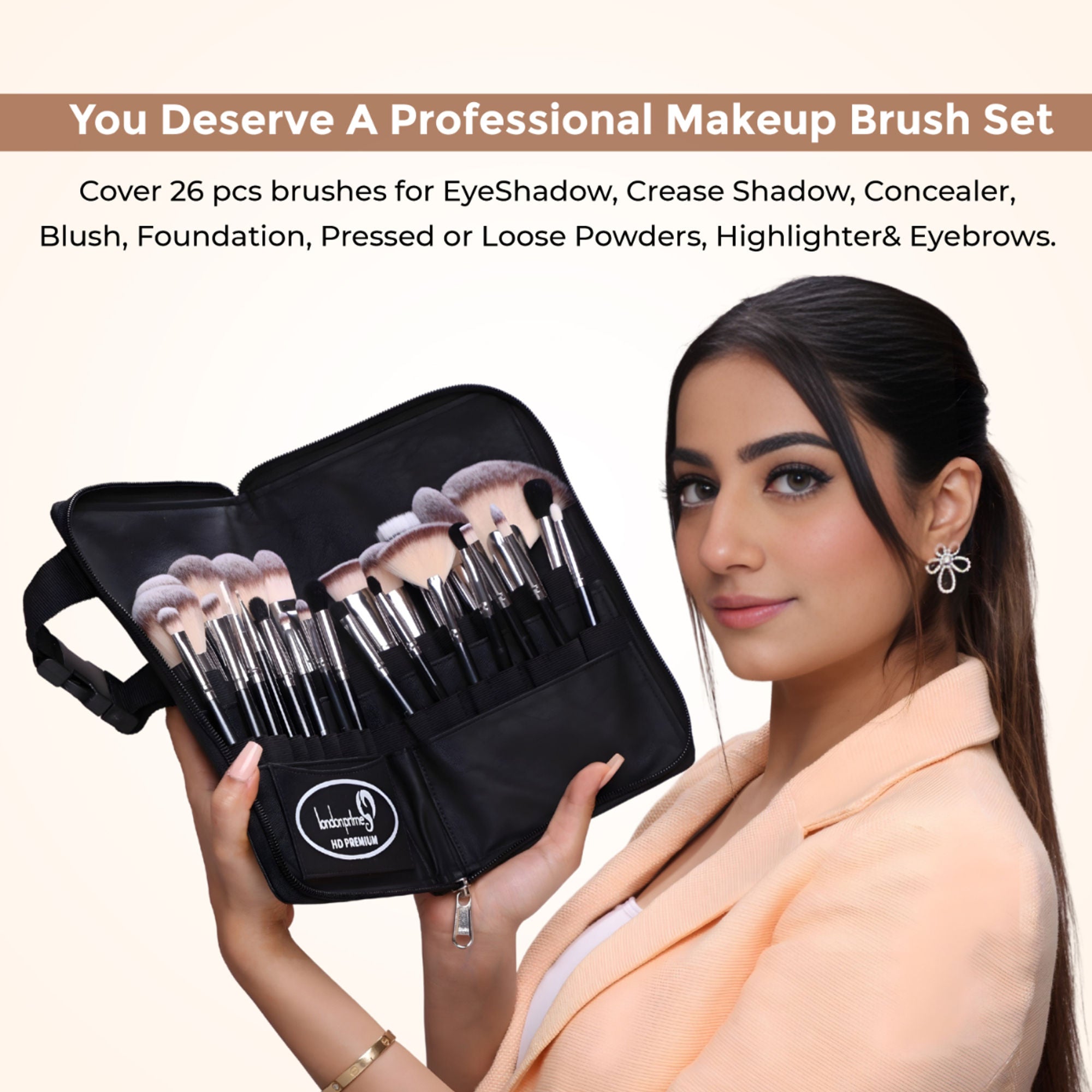London Prime HD Premium Brush Set   26 Pcs