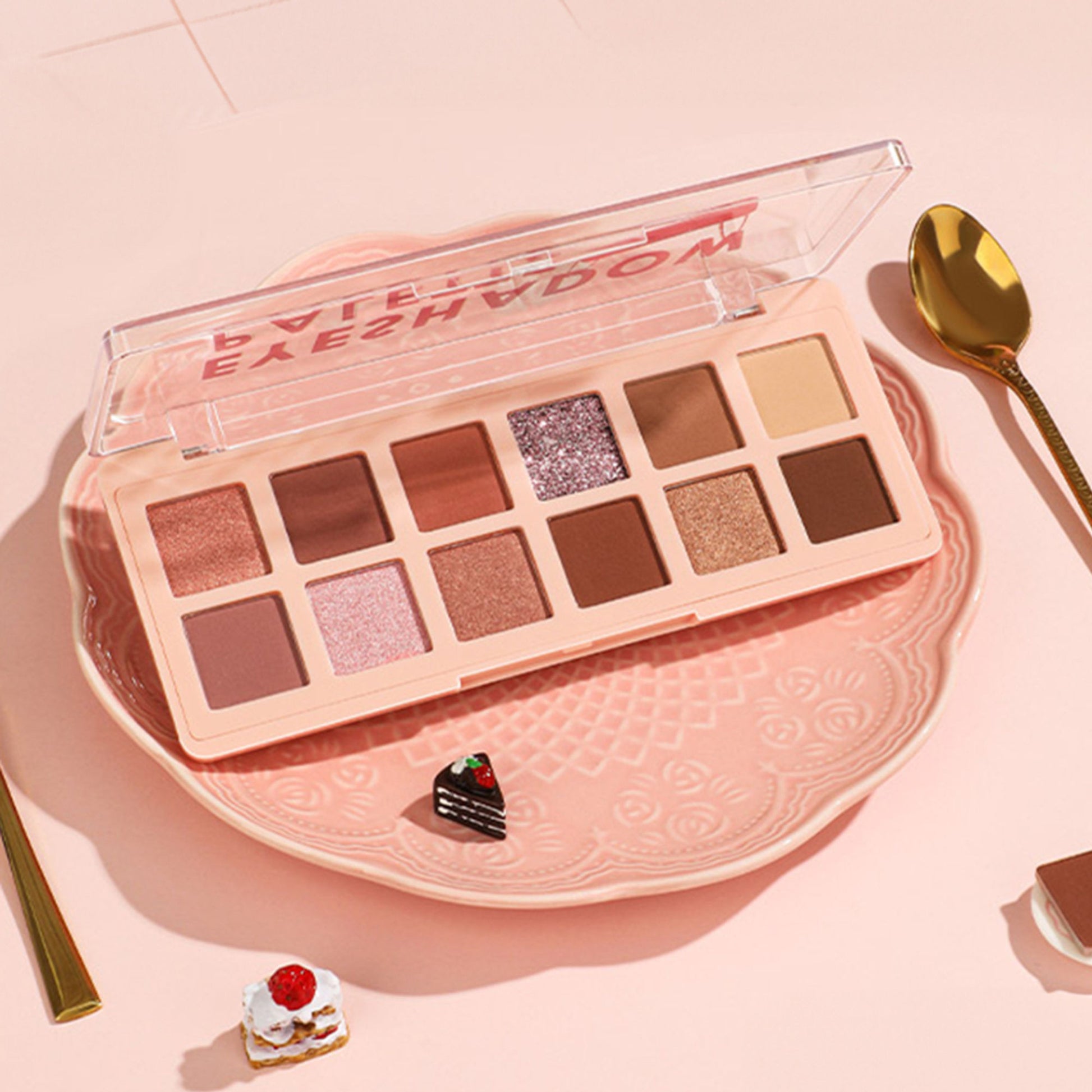 PINKFLASH Pro Touch Eyeshadow Palette - 01 Cranberry Cookies - Distacart
