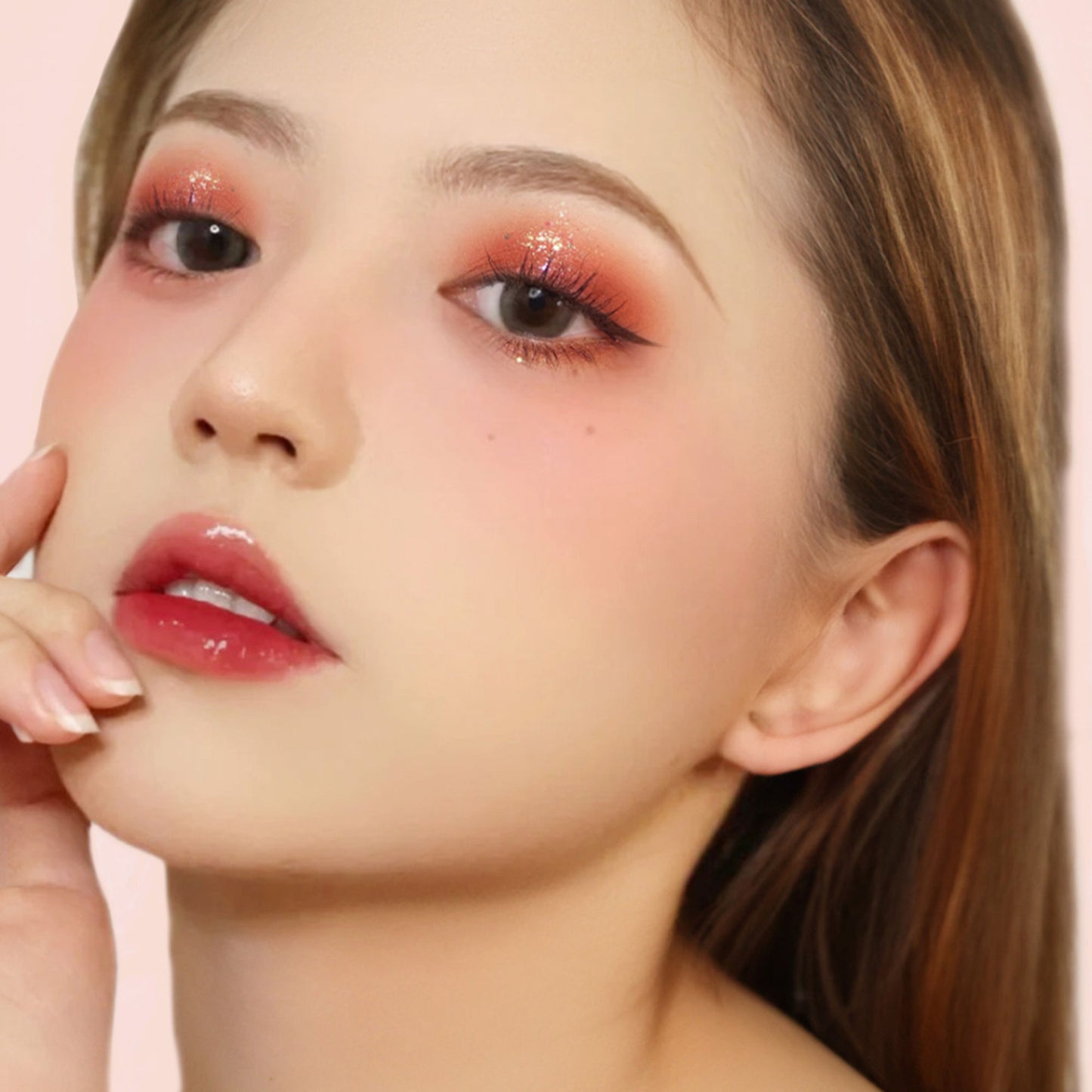 PINKFLASH Pro Touch Eyeshadow Palette - 04 Grapefruit Mousse - Distacart