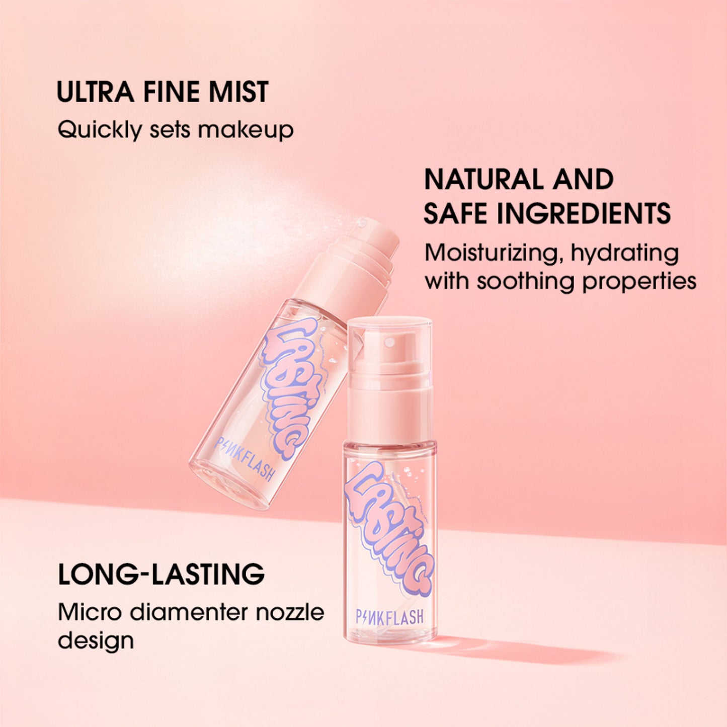 PINKFLASH Double Fixing Setting Spray - Distacart