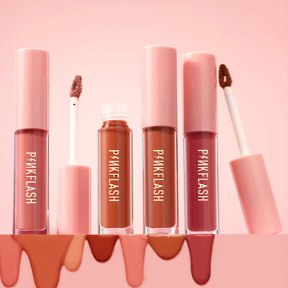 PINKFLASH Melting Matte Lip Cream - N04 Flamingos - Distacart