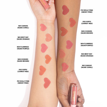 PINKFLASH Melting Matte Lip Cream - N04 Flamingos - Distacart