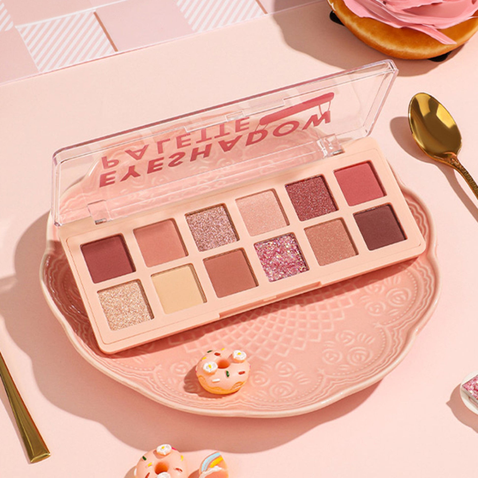 PINKFLASH Pro Touch Eyeshadow Palette - 03 Strawberry Doughnut - Distacart