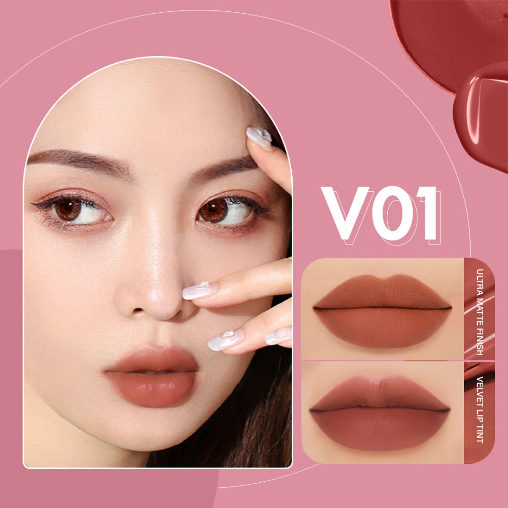 PINKFLASH Duo Lip Gloss - V01 - Distacart