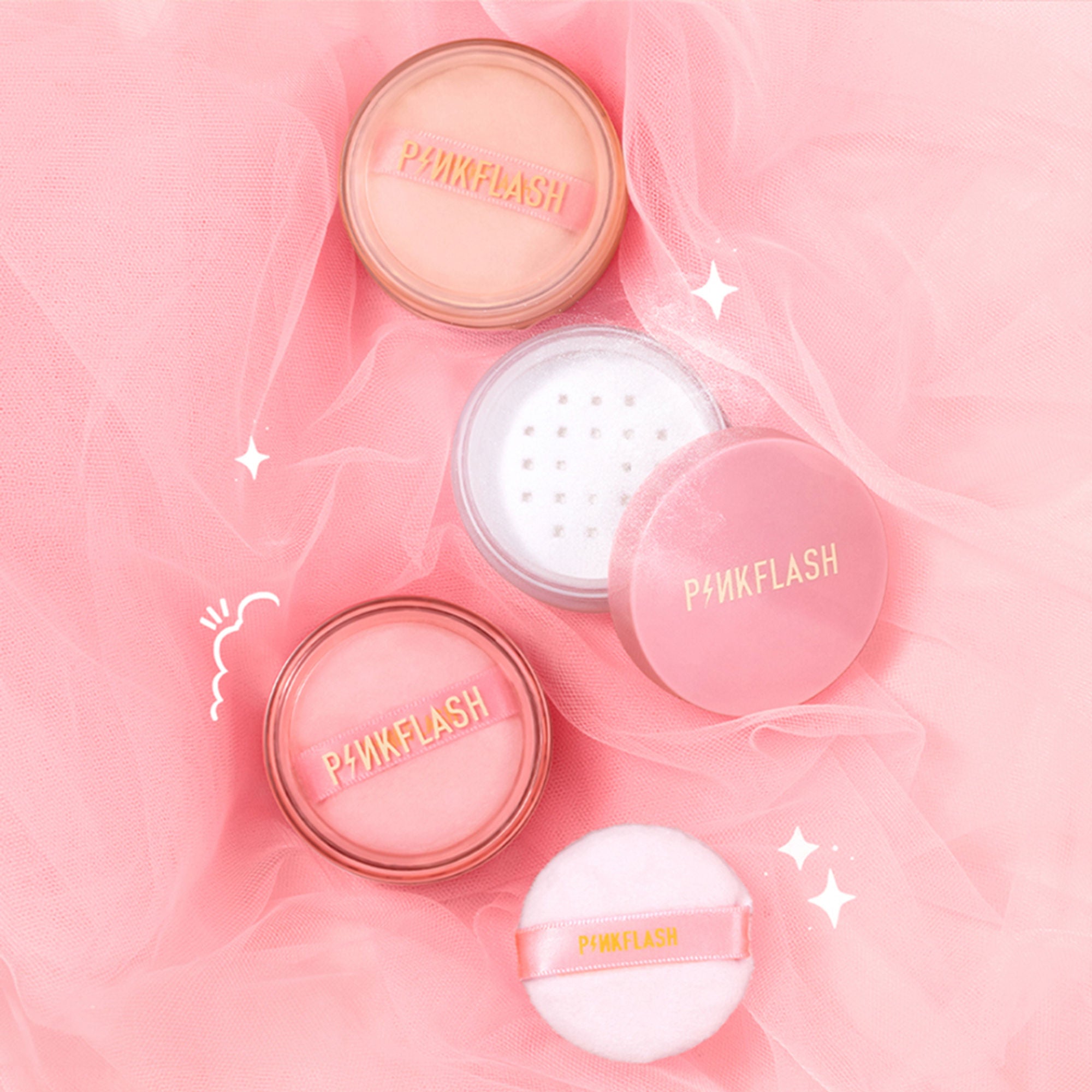 PINKFLASH Oil Controller Translucent Loose Powder - 111 - Distacart