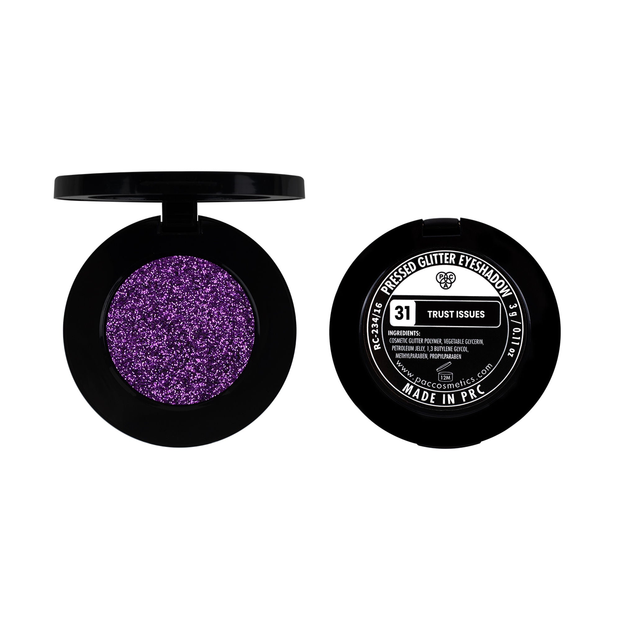 PAC Studio Pressed Glitter Eyeshadow - 31 Trust Issues