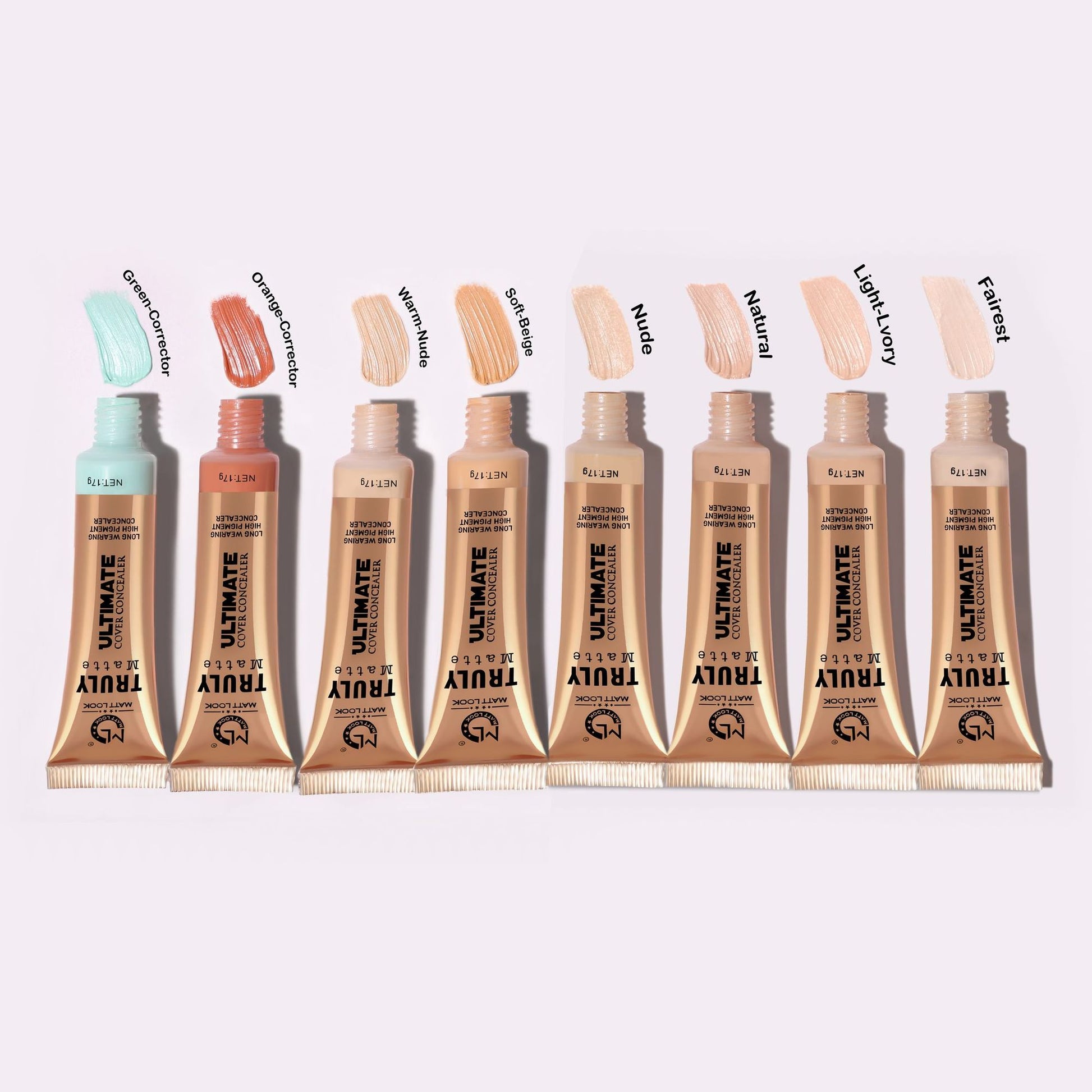 Matt Look Truly Matte Ultimate Cover Concealer - Warm-nude - Distacart