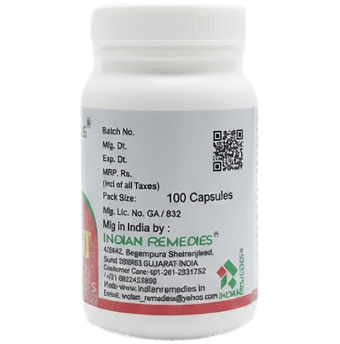 Indian Remedies Purified Shilajit Capsule