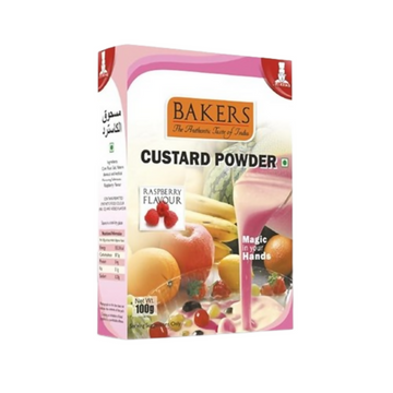 BAKERS Custard Powder - Raspberry - Dista