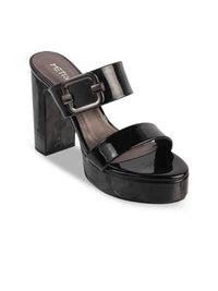 Thumbnail for Metro Open Toe Platform Heels