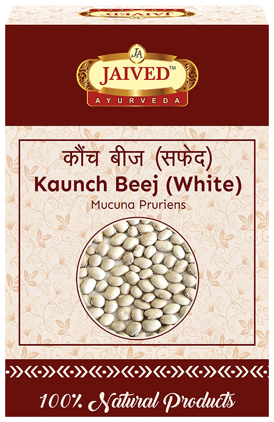Jaived Ayurveda  Kaunch Beej (White) | Enhances Physical Endurance & Boosts Energy Levels