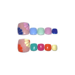 Thumbnail for SOEZI Bold And Bright Toezi Reusable Press On Nails - Ready To Wear Kit - Distacart