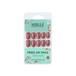 Thumbnail for shills professional reusable press on nails oval spn503
