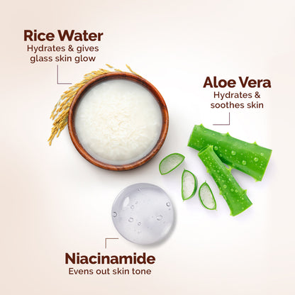 Mamaearth Rice Oil-Free Face Moisturizer For Oily Skin - Dista