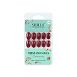 Thumbnail for shills professional reusable press on nails oval spn514