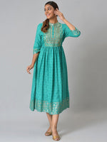 Thumbnail for AURELIA Printed Ethnic Motifs Dress