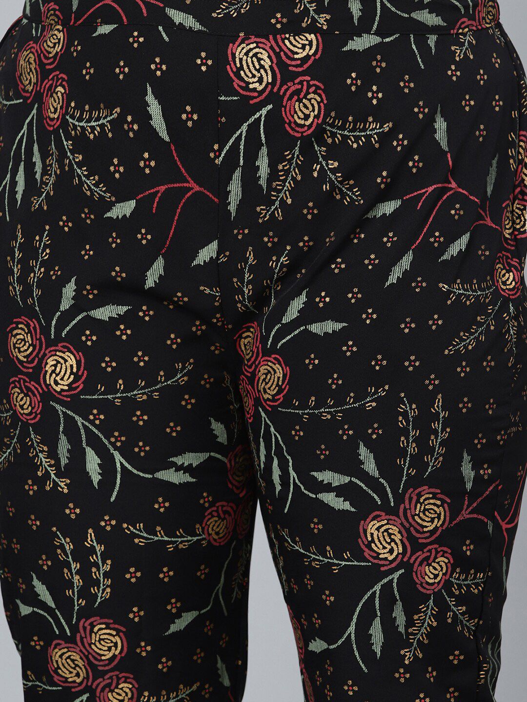 Sztori Geometric Printed Straight Kurta with Pant - Distacart