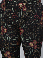 Thumbnail for Sztori Geometric Printed Straight Kurta with Pant - Distacart